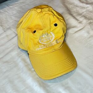 R.H. Witt Heating Cooling Hat Cap Anniversary Page & Tuttle Adjustable‎ Yellow